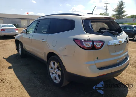 2016 Chevrolet Traverse Lt из США, поврежденный, VIN 1GNKRGKD7GJ294967